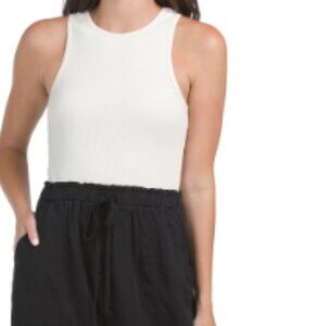 Melloday Mixed Media Maxi Dress NWOT